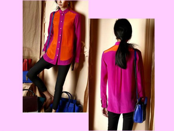 11 Blusa Orange and Pink