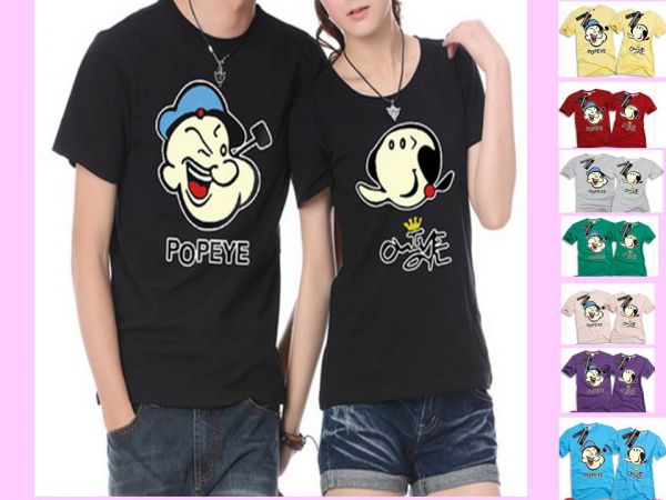 1c Camiseta Popeye and Olivia